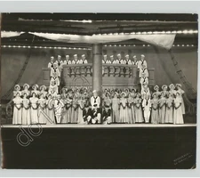 Stage Play THEATER Actors Actresses Hinchliffe La Grance IL. 1930s Press Photo