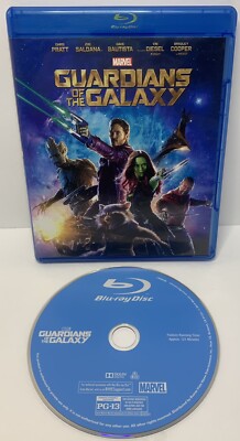 Guardians of the Galaxy (Bluray, Chris Pratt, 2014, Marvel) Canadian