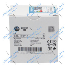 New Allen-Bradley 100-C16D10 100-C IEC Contactor, Screw Terminals Line Side 16A