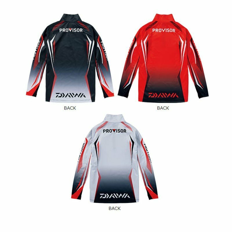 Daiwa DE-78008 Provisor Dry shirt Black 2XL From Stylish anglers