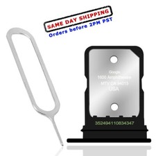 High Quality Single SIM Card Tray Holder Pin fits Google Pixel 5 GD1YQ Cellphone