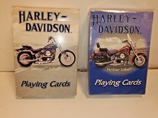 Bicycle Harley-Davidson Motorcycle Playing Cards 2001 - 1 Sealed Pack, 1 Open