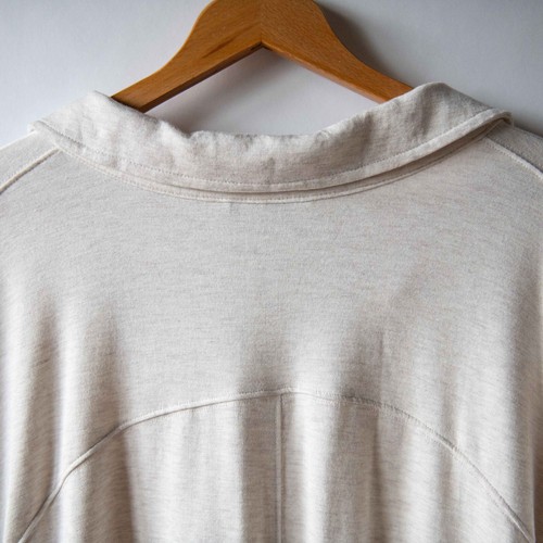 Athleta Westwood Relaxed Oversized Sweatshirt Tee V-Neck Collar NWT 1X - Picture 9 of 15