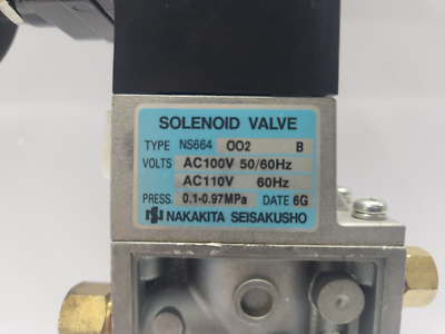 NAKAKITA SEISAKUSHO NS664 002B SOLENOID VALVE | eBay