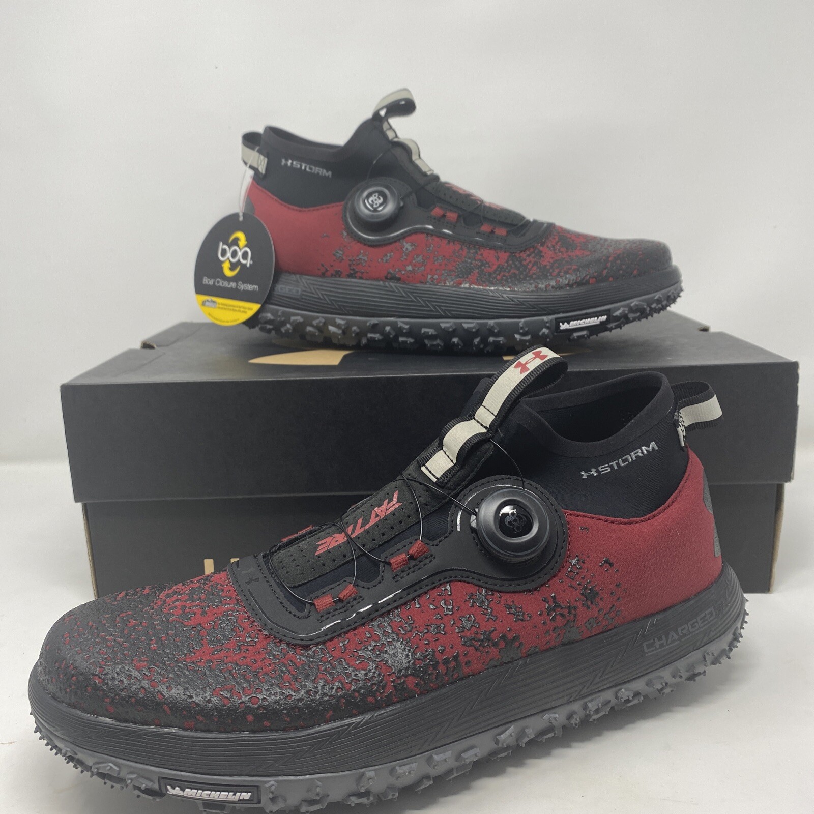 under armour speed tire ascent mid trail running shoes