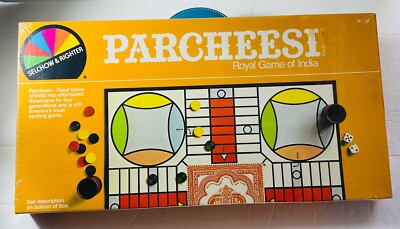Parcheesi New In Sealed Box  Royal Game of India Selchow & Righter 1982