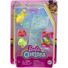 Barbie Chelsea Accessory Pack, Beach-Themed Clothing  Accessories,