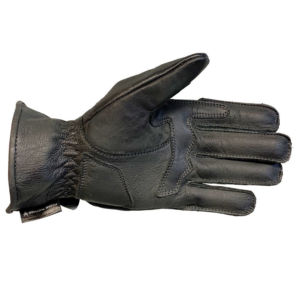 Frank Thomas Worker Motorcycle Gloves Mens Leather Grey, photo 2 of 5