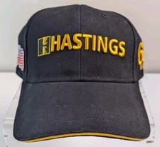 HASTINGS HOT LINE TOOLS & EQUIPMENT ADJUSTABLE STRAPBACK 60 Years American Flag