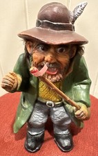 Vintage West Germany HEICO Troll hand painted- 9 1/2" tall