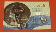 2000-01 Fleer Futures Stephen Jackson Rookie Card - New Jersey Nets