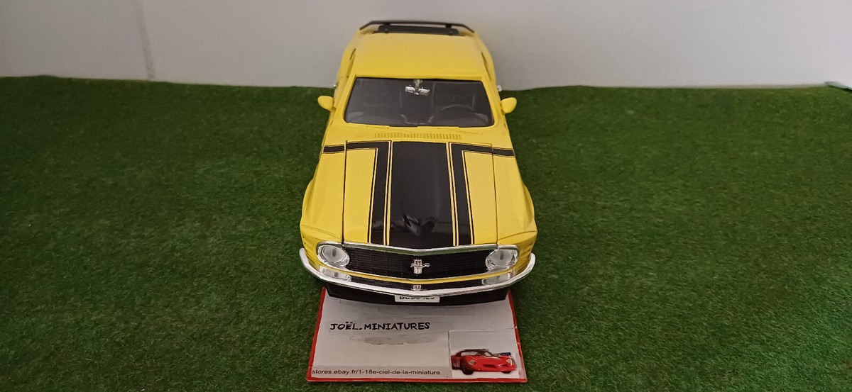 1970 Ford Mustang Boss 302 En 1/18 De ERTL American Muscle Vieillie Pour En Faire