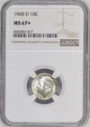 1960-D 10C Roosevelt Dime Ten Cent  MS67+    4502067-017