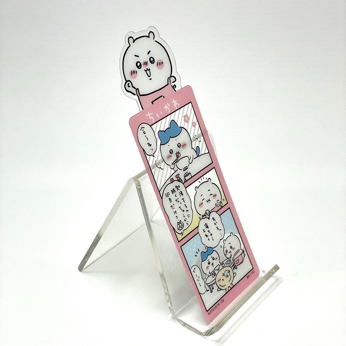 セクシーカードE384 Chiikawa Trading Bookmark New Clear Card Japan Nagano Bandai