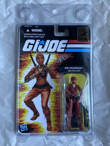 GI JOE JINX KIM ARASHIKAGE SDCC 2012 Exclusive RED Cobra Action Figure Comic Con - 第 9/12 張圖片