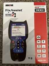 Innova FixAssist 3100RS OBD2 Scanner Battery ABS Check Engine Light Reset USED