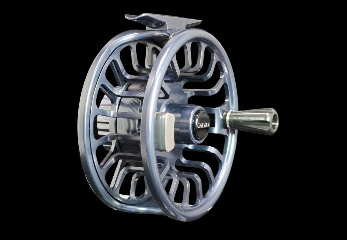 airflo t8 fly reel Galvan Torque T-8 Fly Reel - Gunmetal - NEW - FREE FLY LINE