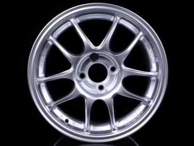 1) 16x7 Enkei PF01 4x100 +43 Silver Paint Wheel | eBay