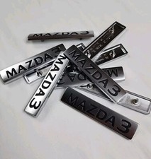 Mazda 3 Metal Emblems With Mounting Studs For Crafting Lot Of 10 New