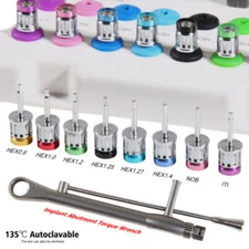 Dental Universal Prosthetic Restoration Hand Driver Tool Kit implant Instrument 