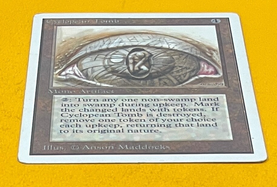 MTG CYCLOPEAN TOMB Unlimited (OldManMTG 009-425) | eBay
