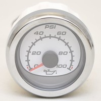 Mercury Boat Oil Pressure Gauge 79-879916k31 | Smartcraft White Mercury Boat Oil Pressure Gauge 79-879916k31 | Smartcraft White