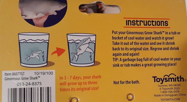 ginormous grow shark