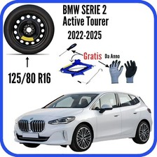 Spare Wheel 16 For Bmw Series 2 Active Tourer Jack Gloves Screwdriver