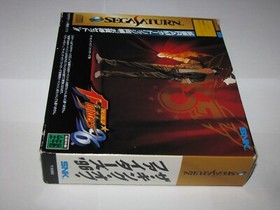 King of Fighters 96 Boxed w/1MB RAM Cartridge Sega Saturn Japan import US Seller