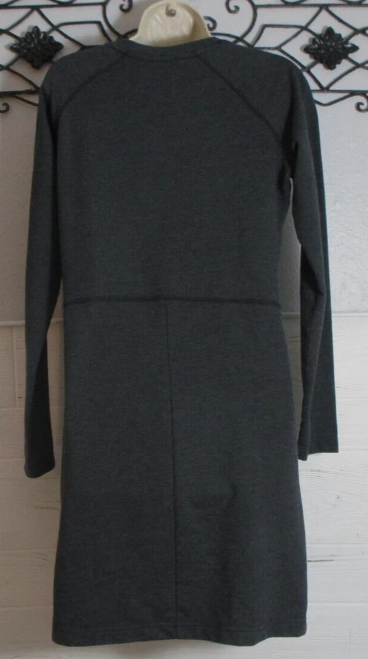 Vestido Columbia para mujer ropa deportiva talla L manga larga gris cuello redondo Foto 2 de 4