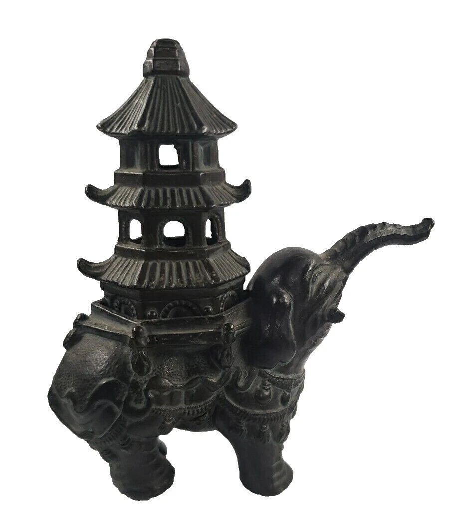 Black Iron Antique Chinese Incense Burners