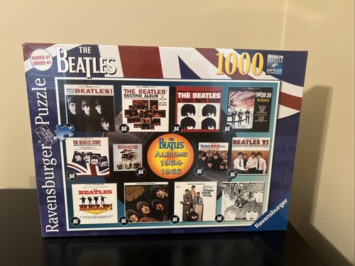 Sealed Ravensburger The Beatles Albums 1000 Piece Puzzle Germany Never ...