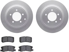 For 2011-2012 Mitsubishi RVR Brake Pad and Rotor Kit Dynamic Friction 48619CC