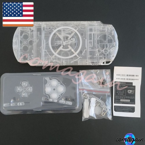 Full Housing Shell Portable Case Cover & Buttons Set For Sony PSP 3000 PSP3000 - Picture 8 of 9
