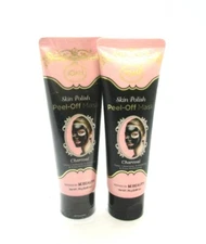 Set / 2 Joah Skin Polish Wash Off Mask And Peel Off Mask ~ 75 g / 2.65 oz ( x2 )