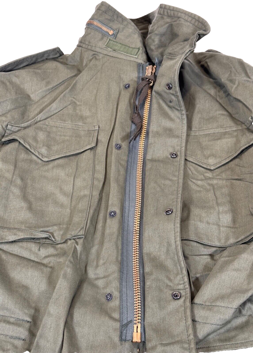 New Concord USGI Military M-65 Field Jacket Coat OD Green X-Large