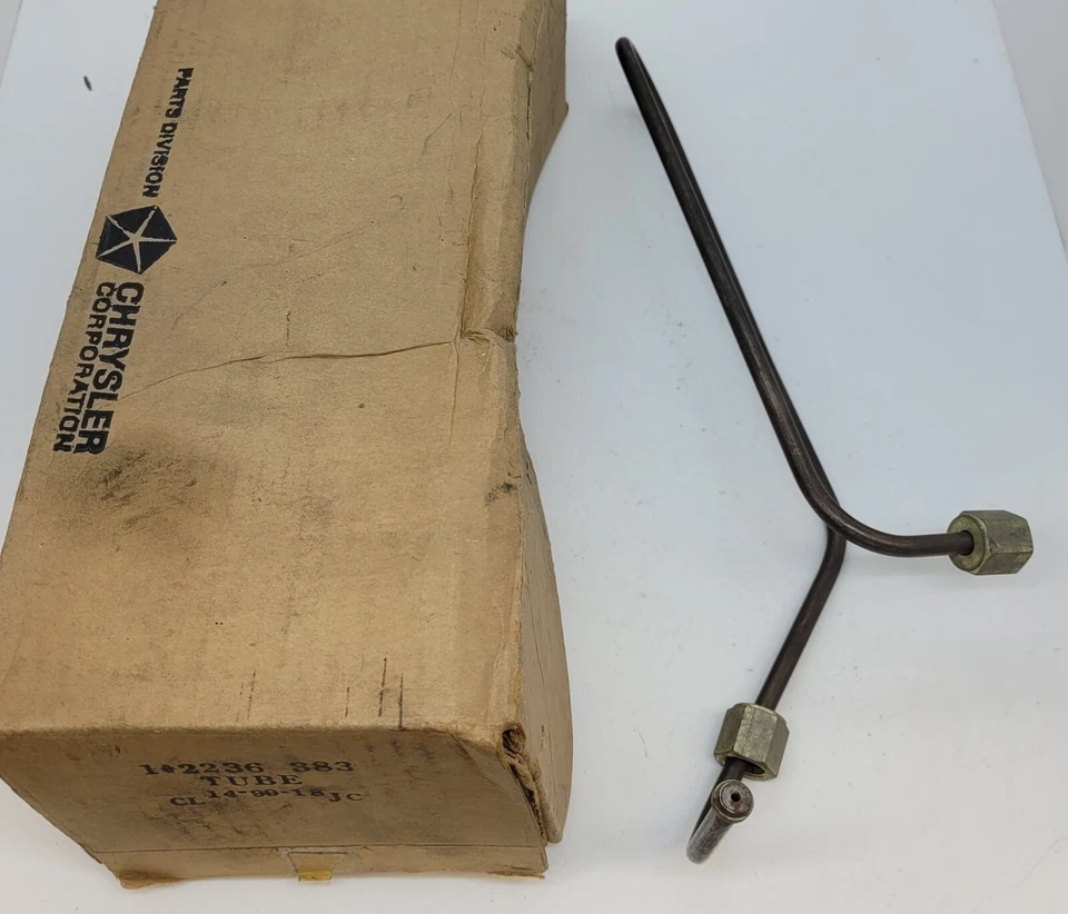 1963 - 1968 年道奇卡车 D500 D600 2 气缸柴油燃料喷射管 2236383 NOS — 第 4/4 张图片