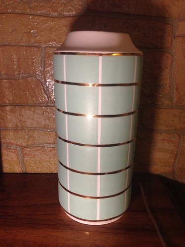 Kate Spade Sunset Street große 14 Zoll Vase (Lenox) grün/gold weiß Weihnachten - Bild 3 von 3