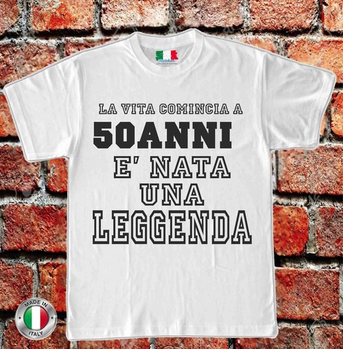 T-shirt per festa di compleanno 60 ANNI BERGAMASCO