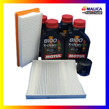 Kit Tagliando Smart 451 Benzina Coupè 1.0 Cabrio 999 Brabus Turbo Filtro 4Lt Oli