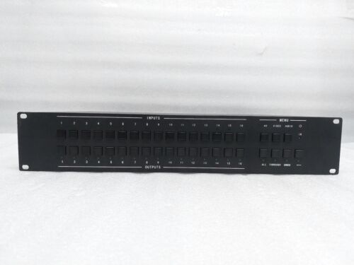 MCV1616A13091005PTN MATRIX SWITCHER USED RS232 AC100V-240V MCV1616 - Picture 6 of 6