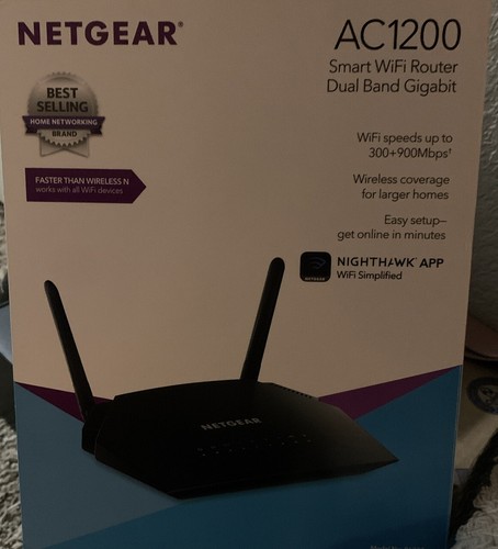 NETGEAR AC1200 1000Mbps 4 porty 300Mbps dwuzakresowy gigabitowy inteligentny router (R6230)
