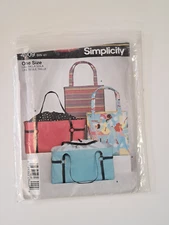 Simplicity Pattern 4909 Purse Pattern Uncut