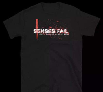 SENSES FAIL One Eight Seven Music Unisex T-shirt Size S 5XL QT235