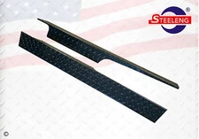 Black Aluminum Diamond Plate Rocker Panel for Club Car Golf Cart DS 82-Up