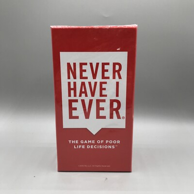 Never Have I Ever Party Card Poor Life Decisions Game Classic Edition Ages 17+