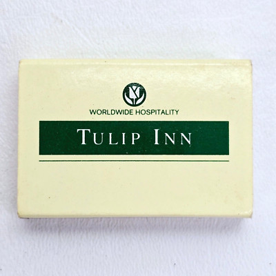 Tulip Inn Vintage Hotel Inn Advertising Matchbook - Unstruck