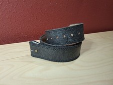 Fife And Drum By Paris Cowhide Leather Belt w/ Suede Lining Size 32 Unisex