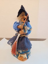 * Duża czarownica Brocken Witch z dźwiękiem i światłem z żywicy Noc Walpurgi TOP