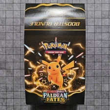 Paldean Fates Booster Bundle Display Box / Case - (NO PACKS or CARDS) *EMPTY*